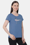 Soie Cotton Top - Blue — thumbnail 2