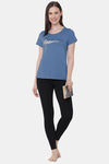Soie Cotton Top - Blue — thumbnail 5