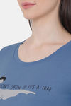 Soie Cotton Top - Blue — thumbnail 6