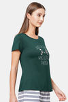 Soie Cotton Top - Green — thumbnail 2