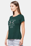 Soie Cotton Top - Green — thumbnail 3