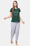 Soie Cotton Top - Green — thumbnail 5