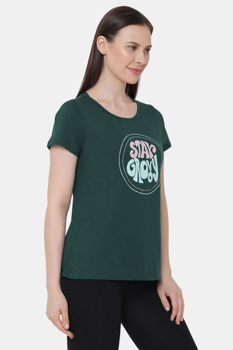 Soie Cotton Top - Green — image 2
