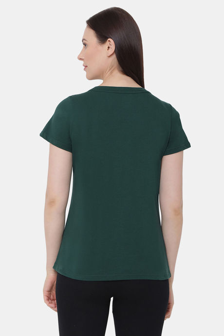 Soie Cotton Top - Green — image 4
