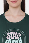 Soie Cotton Top - Green — thumbnail 6