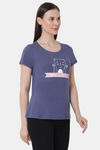 Soie Cotton Top - Blue — thumbnail 2
