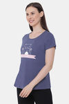 Soie Cotton Top - Blue — thumbnail 3