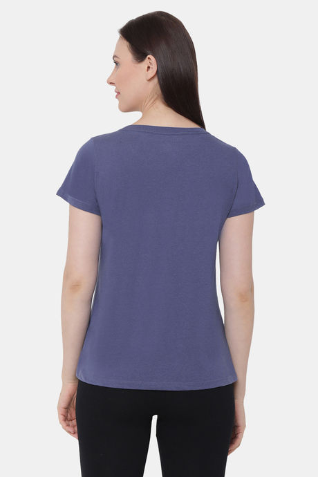 Soie Cotton Top - Blue — image 4