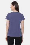 Soie Cotton Top - Blue — thumbnail 4