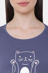 Soie Cotton Top - Blue — thumbnail 6