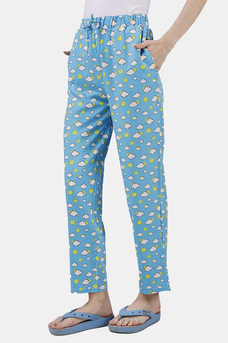 Soie Rayon Pyjama - Blue — image 2