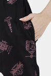Soie Rayon Pyjama - Black — thumbnail 5