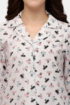 Soie Viscose Knee Length Nightdress - Assorted — thumbnail 5