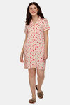 Soie Viscose Knee Length Nightdress - Assorted — thumbnail 4