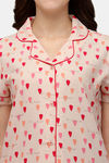 Soie Viscose Knee Length Nightdress - Assorted — thumbnail 5