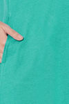 Soie Cotton Modal Knee Length Nightdress - Green — thumbnail 8