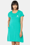 Soie Cotton Modal Knee Length Nightdress (Pack of 2) - Assorted — thumbnail 2