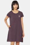 Soie Cotton Modal Knee Length Nightdress (Pack of 2) - Assorted — thumbnail 5
