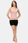 Soie Cotton Elastane Camisole (Pack of 2) - Peach Tan — thumbnail 10