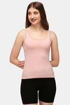 Soie Cotton Elastane Camisole (Pack of 2) - Peach Tan — thumbnail 7