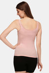 Soie Cotton Elastane Camisole (Pack of 2) - Peach Tan — thumbnail 9