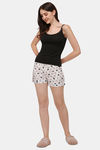 Soie Cotton Elastane Camisole (Pack of 2) - Black Tan — thumbnail 10
