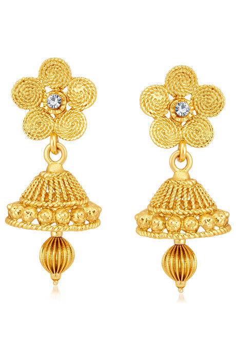 Sukkhi Stylish Gold Plated Kundan Multi-String Necklace Set For Women — image 2