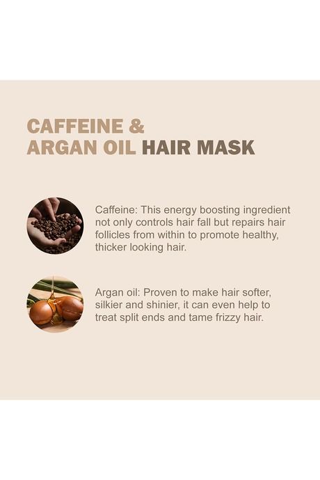 Skin Elements Hair Mask - Caffeine & Argan Oil 200 ml — image 5