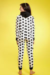 Zivame Cat Face Print Hooded Pure Cotton Jumpsuit — thumbnail 2