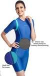 Zivame Aqua Tummy Smoothening Legsuit Swimwear With Removable Cups — thumbnail 2