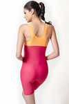 Zivame Aqua Tummy Smoothening Racerback Legsuit Swimwear With Inbuilt Cups — thumbnail 2
