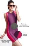 Zivame Aqua High Neck Tummy Smoothening Legsuit Swimwear With Inbuilt Cups — thumbnail 3
