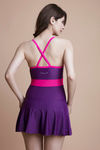 Zivame Aqua Cross Back Swimdress With Removable Cups — thumbnail 2