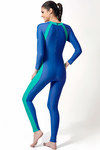 Zivame Aqua Tummy Smoothening Full Coverage Long Leg Swimsuit With Removable Cups — thumbnail 3