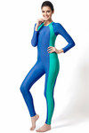 Zivame Aqua Tummy Smoothening Full Coverage Long Leg Swimsuit With Removable Cups — thumbnail 4