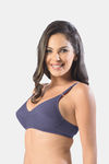 Sonari Kesarnx Double Layered Non-Wired 3/4Th Coverage T-Shirt Bra (Pack of 2) - Multicolor — thumbnail 5