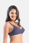 Sonari Kesarnx Double Layered Non-Wired 3/4Th Coverage T-Shirt Bra (Pack of 2) - Multicolor — thumbnail 6