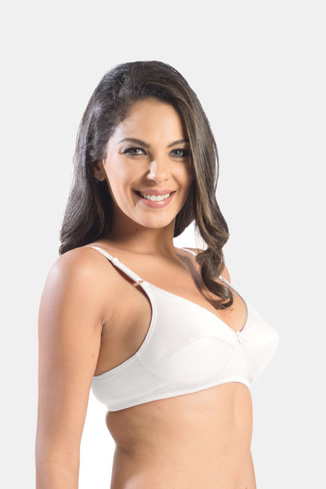 Sonari Kesarnx Double Layered Non-Wired 3/4Th Coverage T-Shirt Bra (Pack of 2) - Multicolor — image 17
