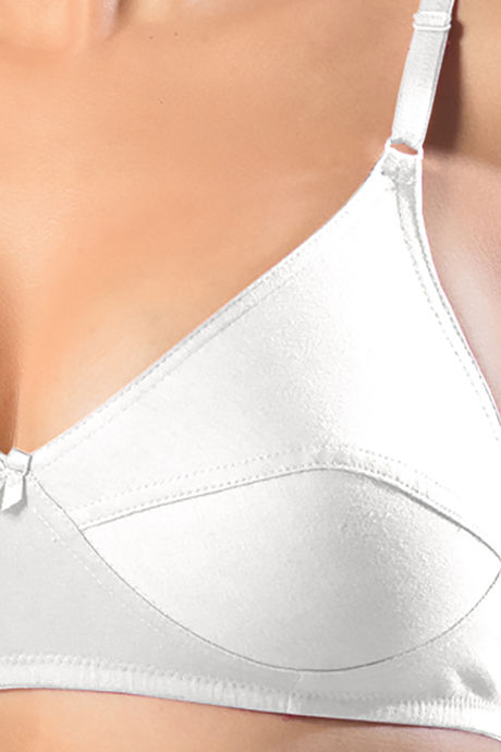 Sonari Kesarnx Double Layered Non-Wired 3/4Th Coverage T-Shirt Bra (Pack of 2) - Multicolor — image 15