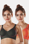 Sonari Double Layered Non-Wired Full Coverage Super Support (Pack of 2) - Multicolor — thumbnail 1