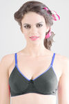 Sonari Padded Non Wired 3/4th Coverage T-Shirt Bra (Pack of 2) - Black — thumbnail 2