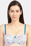Sonari Glamour Padded Wired Medium Coverage Bra (Pack of 2) - Blue — thumbnail 2