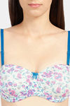 Sonari Glamour Padded Wired Medium Coverage Bra (Pack of 2) - Blue — thumbnail 6