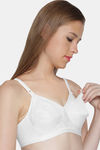 Sonari Nursing Double Layered Non Wired 3/4th Coverage Maternity Bra (Pack of 2) - Multicolor — thumbnail 4