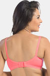 Sonari Unique Double Layered Non Wired Full Coverage Super Support Bra (Pack of 2) - Pink — thumbnail 3