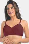 Sonari Unique Double Layered Non Wired Full Coverage Super Support Bra (Pack of 2) - Red — thumbnail 2