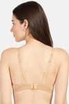 Sonari X-Cross Double Layered Non Wired Medium Coverage T-Shirt Bra (Pack of 2) - Multicolor — thumbnail 3