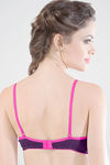 Sonari Padded Non Wired 3/4th Coverage T-Shirt Bra (Pack of 2) - Multicolor — thumbnail 3