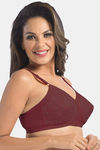 Sonari Unique Double Layered Non Wired Full Coverage Super Support Bra (Pack of 2) - Multicolor — thumbnail 4