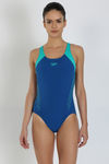 Speedo Padded Maillot- Blue — thumbnail 1